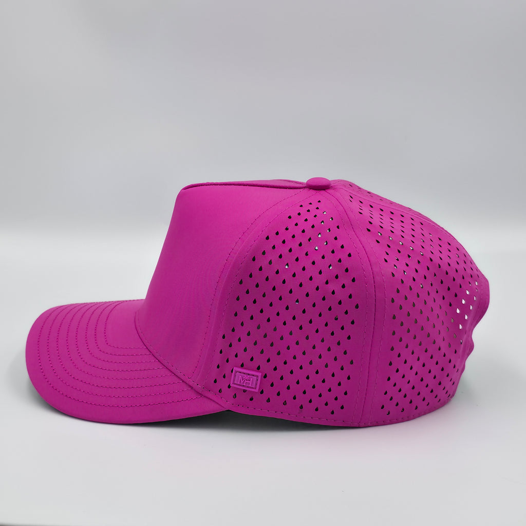 Paradise Pink 5 Panel Float Drink Tan Repeat