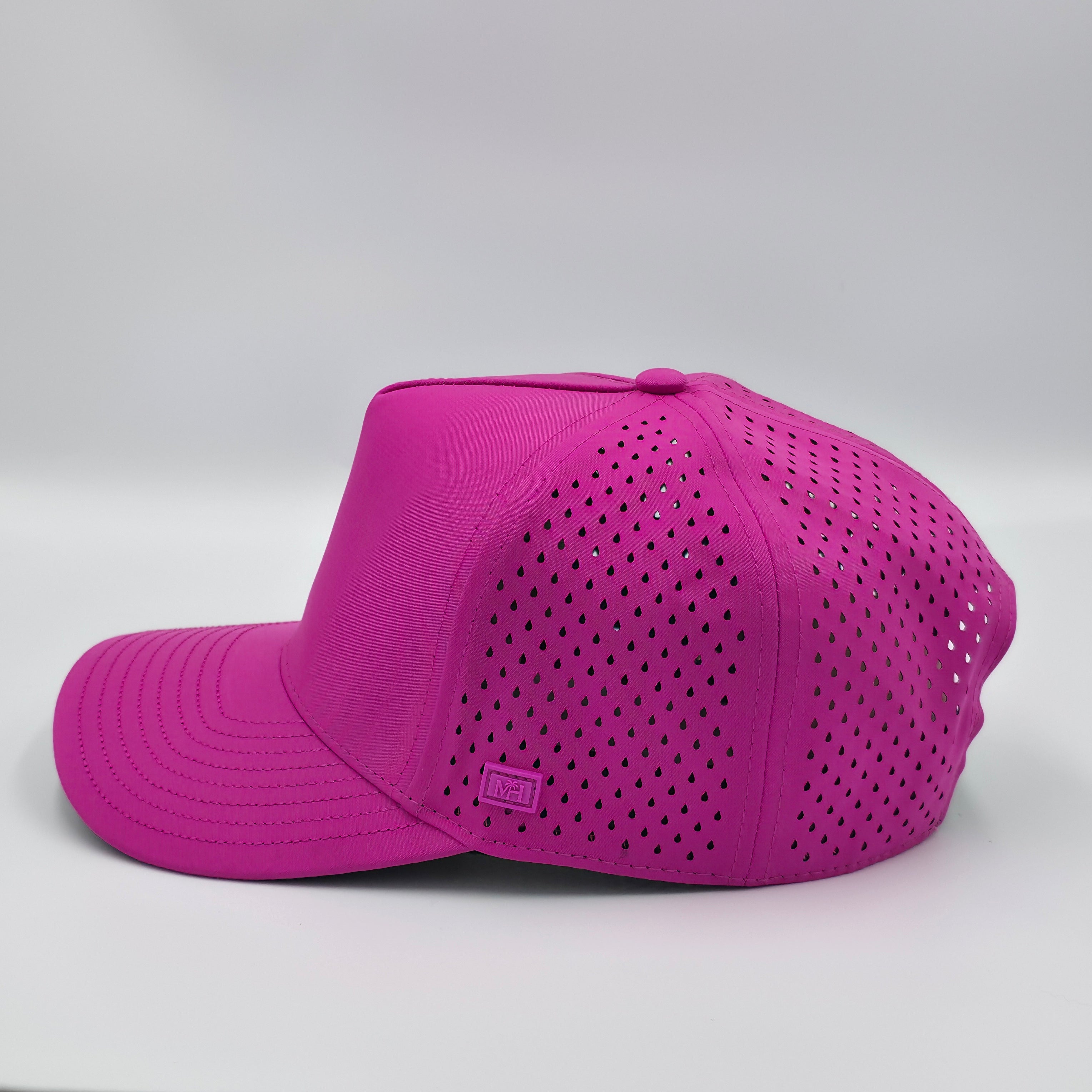 Paradise Pink 5 Panel Float Drink Tan Repeat