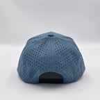 Blue cap with perforated design on a white background variant-classic-57cm-to-59cm-slate-blue variant-small-55cm-to-58cm-slate-blue