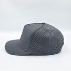 Gray cap with ventilation holes on a white background variant-classic-57cm-to-59cm-carbon-charcoal