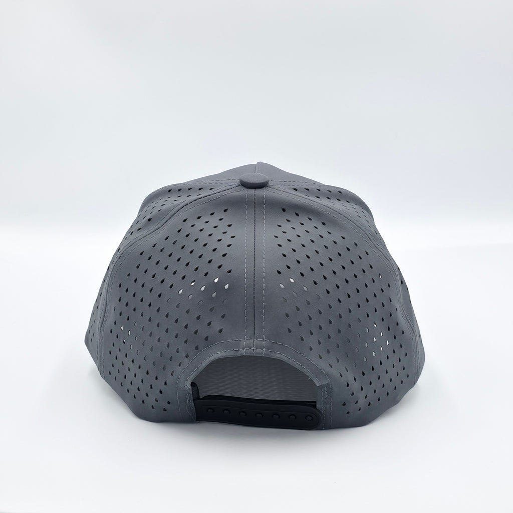 Gray cap with ventilation holes on a white background variant-classic-57cm-to-59cm-carbon-charcoal