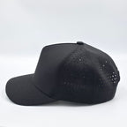 Midnight Black 5 Panel Float Drink Tan Repeat
