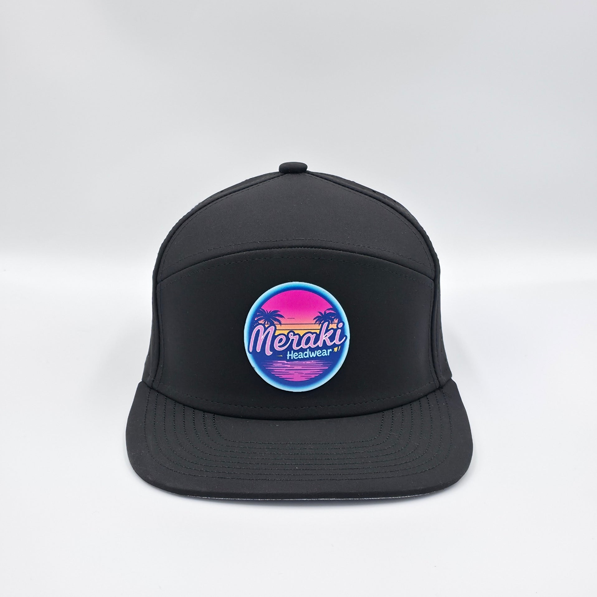 Midnight Black 6 Panel Meraki Sunset