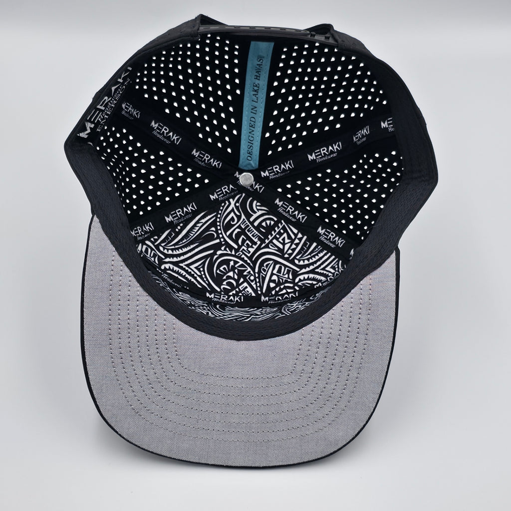 Midnight Black 6 Panel Meraki Sunset