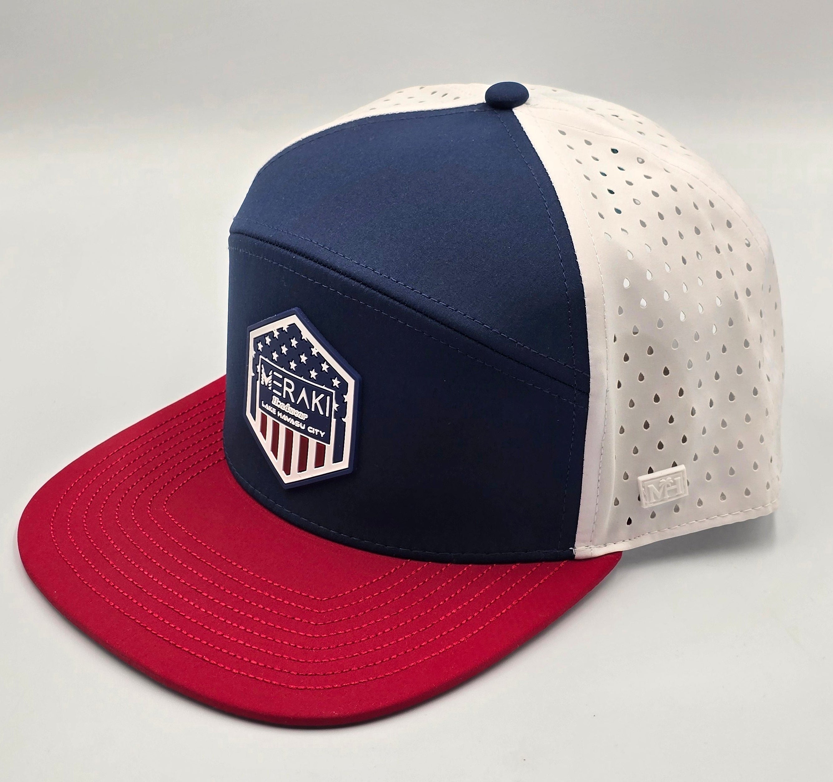 Seventy Six 6 Panel Meraki USA Silicone