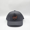 Carbon Charcoal 5 Panel Hunting USA Orange Camo