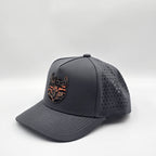 Carbon Charcoal 5 Panel Hunting USA Orange Camo