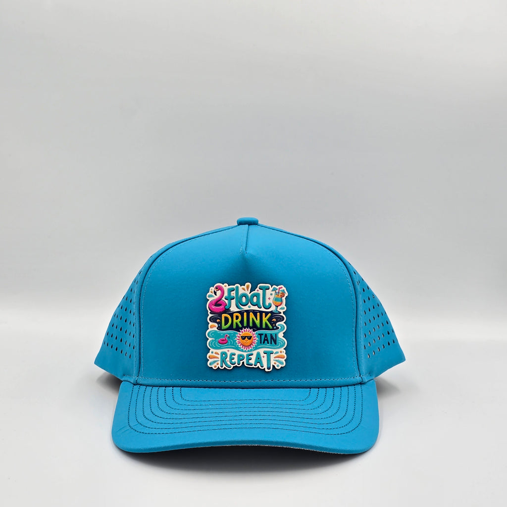 HavaBlue 5 Panel Float Drink Tan Repeat
