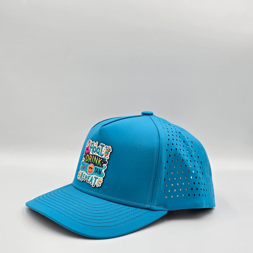 HavaBlue 5 Panel Float Drink Tan Repeat