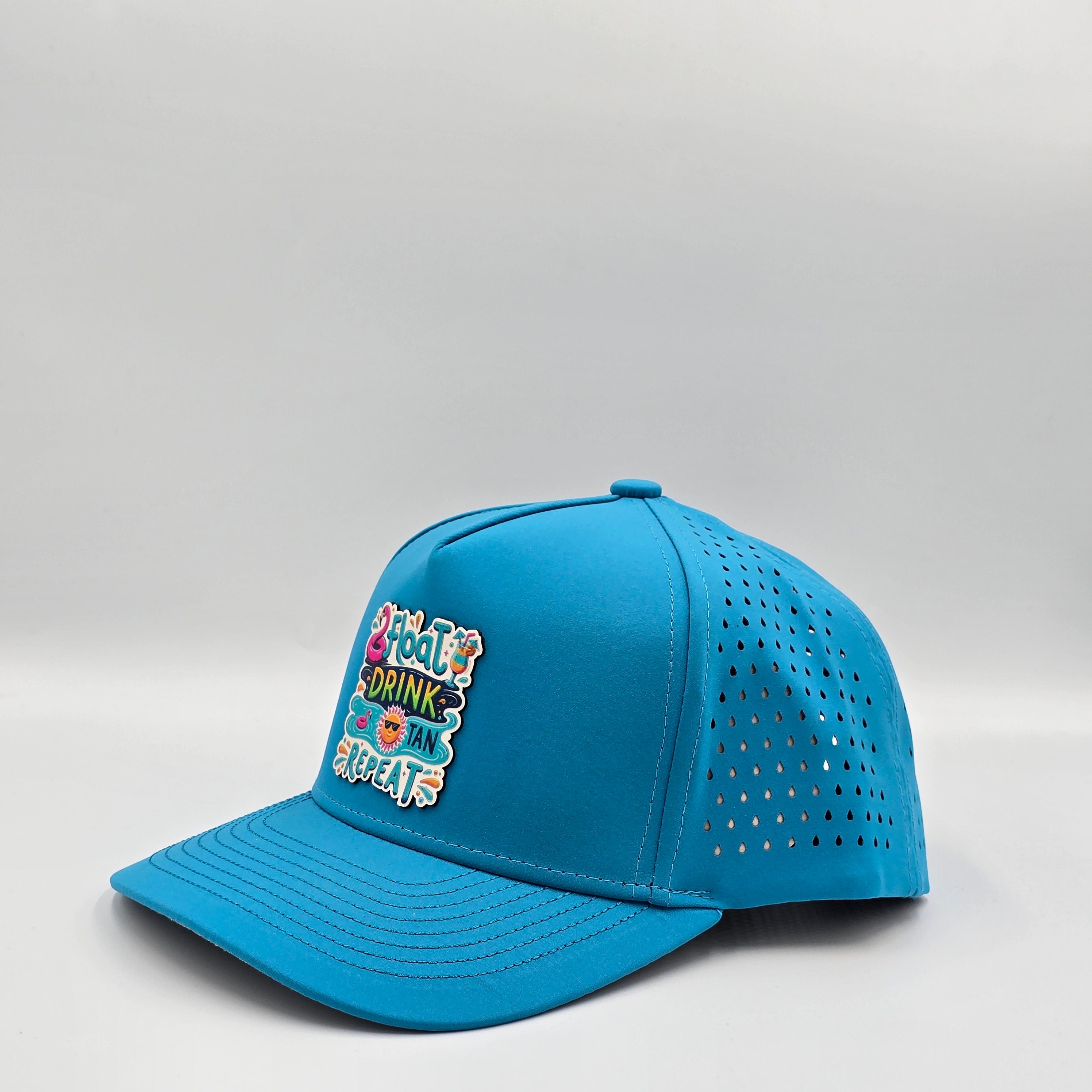 HavaBlue 5 Panel Float Drink Tan Repeat