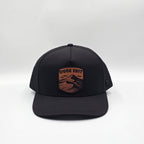 Midnight Black 5 Panel Dune Sh*t Badge Rawhide