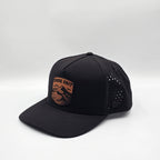 Midnight Black 5 Panel Dune Sh*t Badge Rawhide