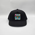 Midnight Black 5 Panel Float Drink Tan Repeat