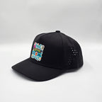 Midnight Black 5 Panel Float Drink Tan Repeat