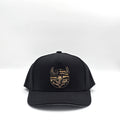 Midnight Black 5 Panel American Flag Hunting Camo