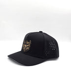 Midnight Black 5 Panel American Flag Hunting Camo