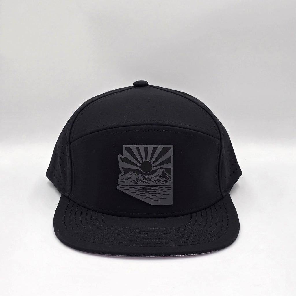Midnight Black 6 Panel AZ Cupcake Mountain LHC