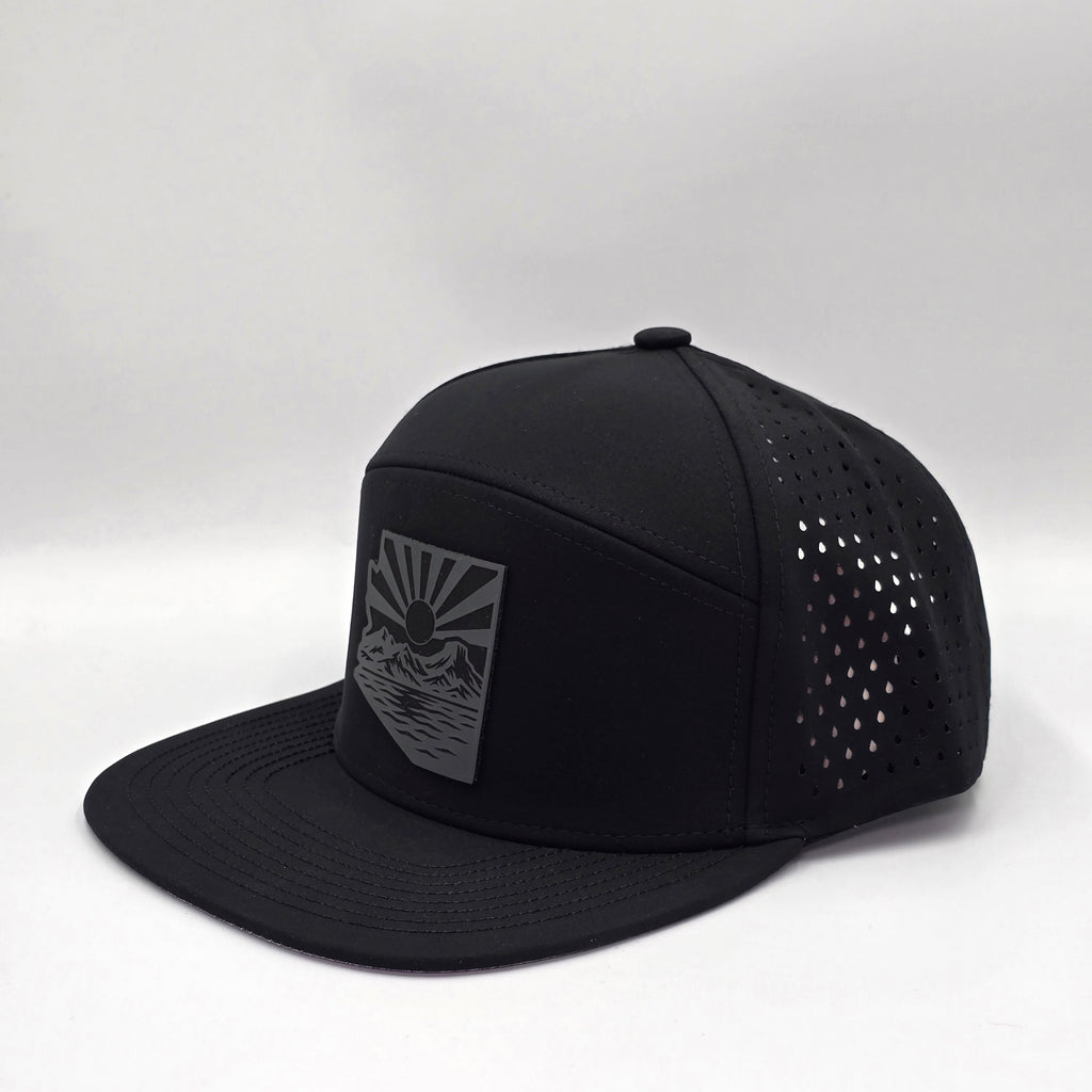 Midnight Black 6 Panel AZ Cupcake Mountain LHC