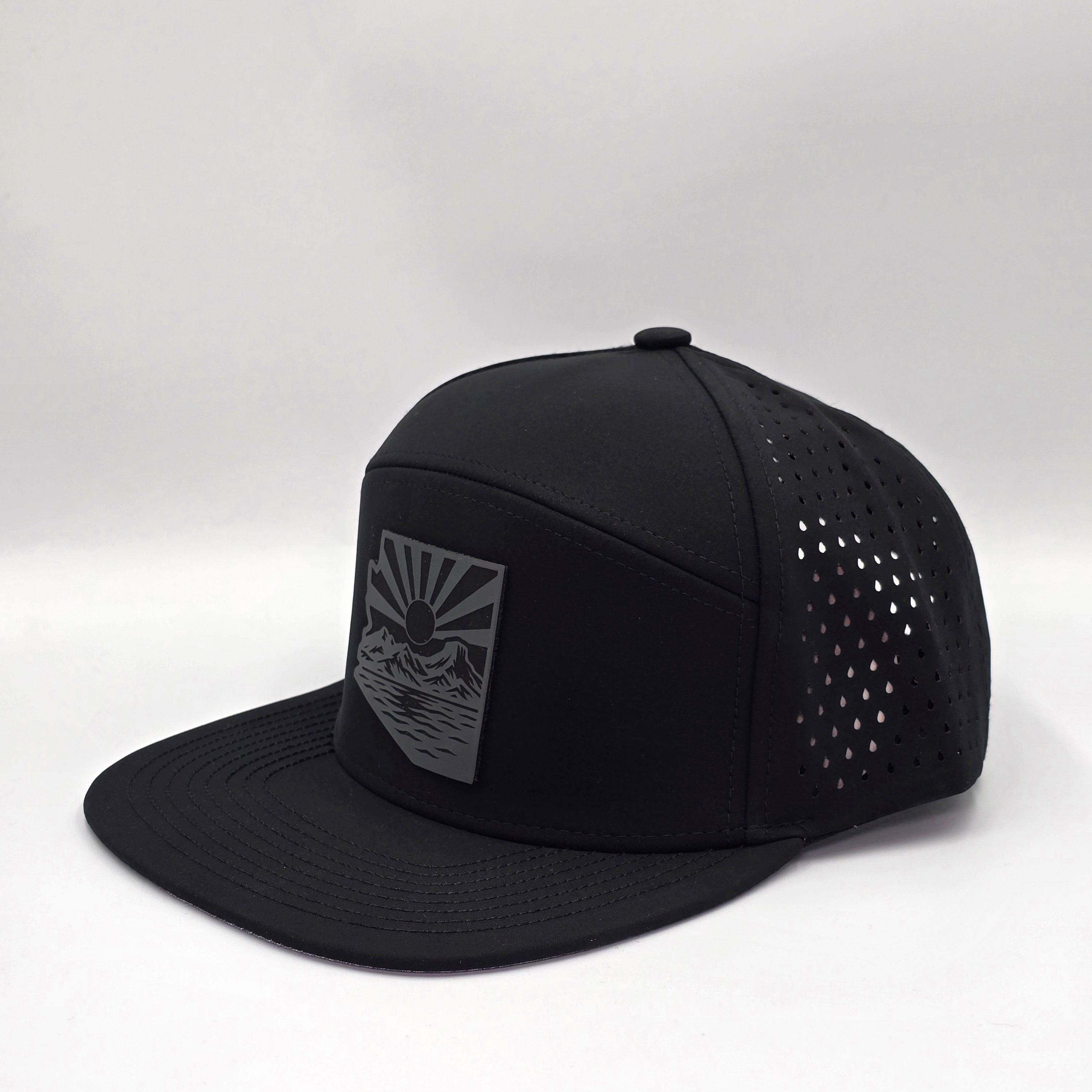 Midnight Black 6 Panel AZ Cupcake Mountain LHC