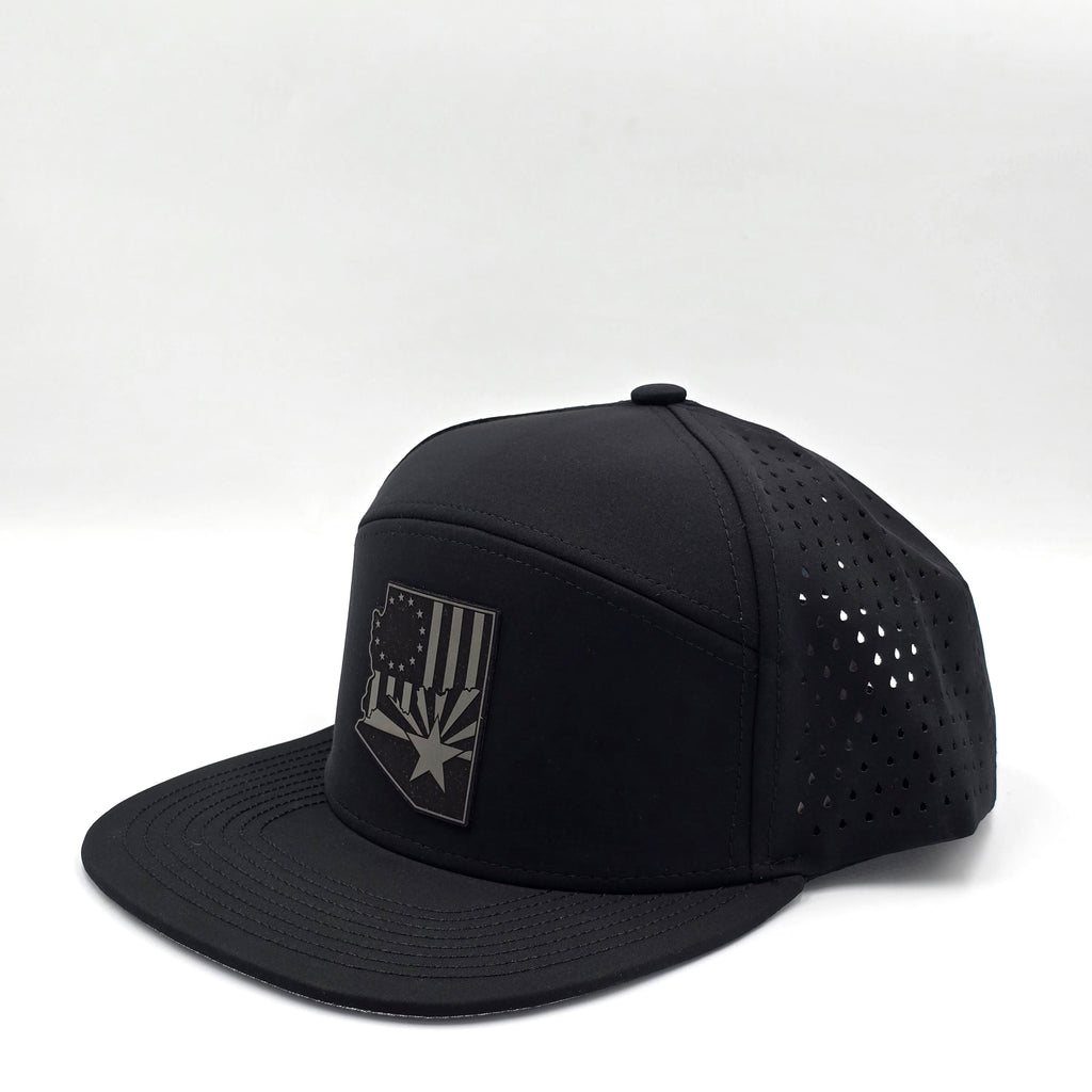 Midnight Black 6 Panel Betsy Ross/AZ