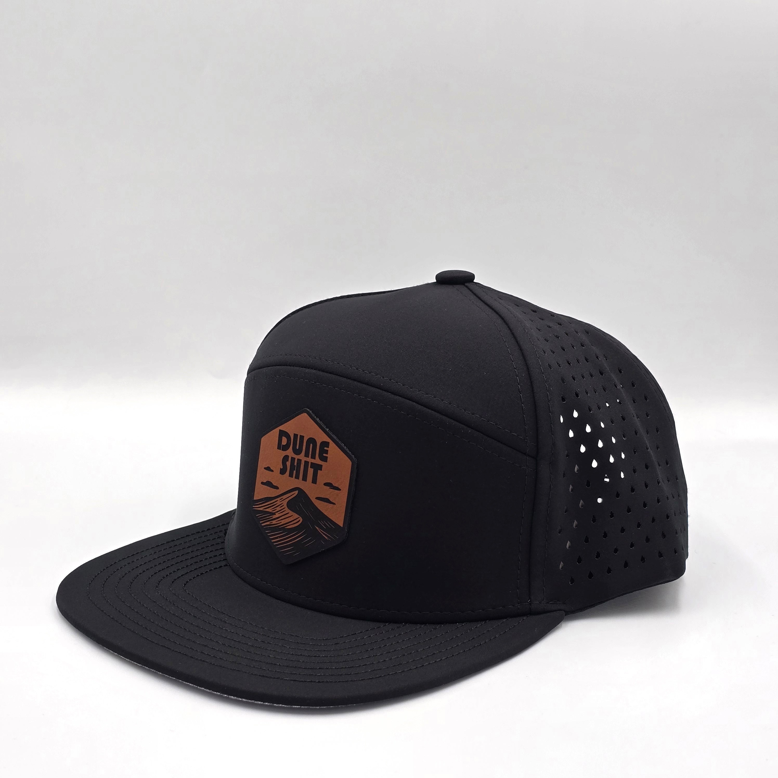 Midnight Black 6 Panel Dune Sh*t Hex