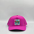 Paradise Pink 5 Panel Float Drink Tan Repeat