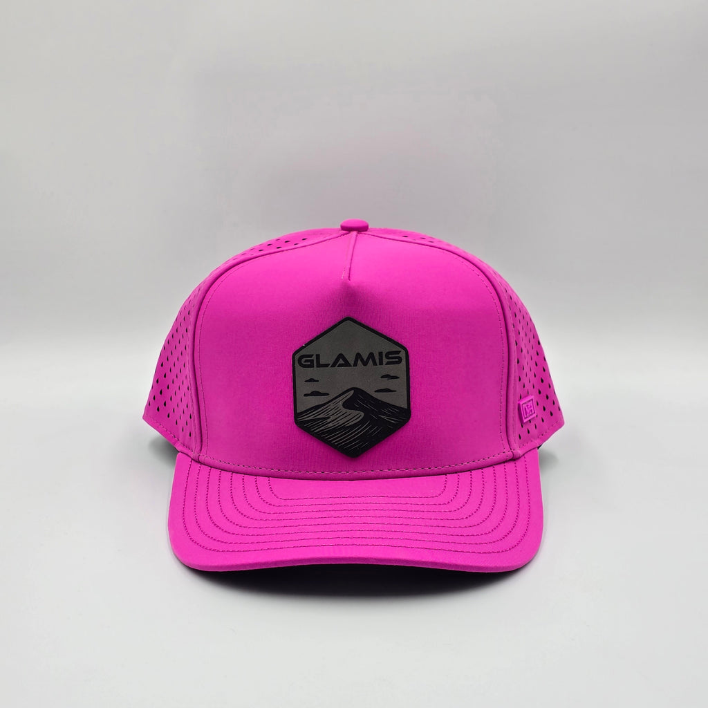 Paradise Pink 5 Panel Glamis Hex Charcoal