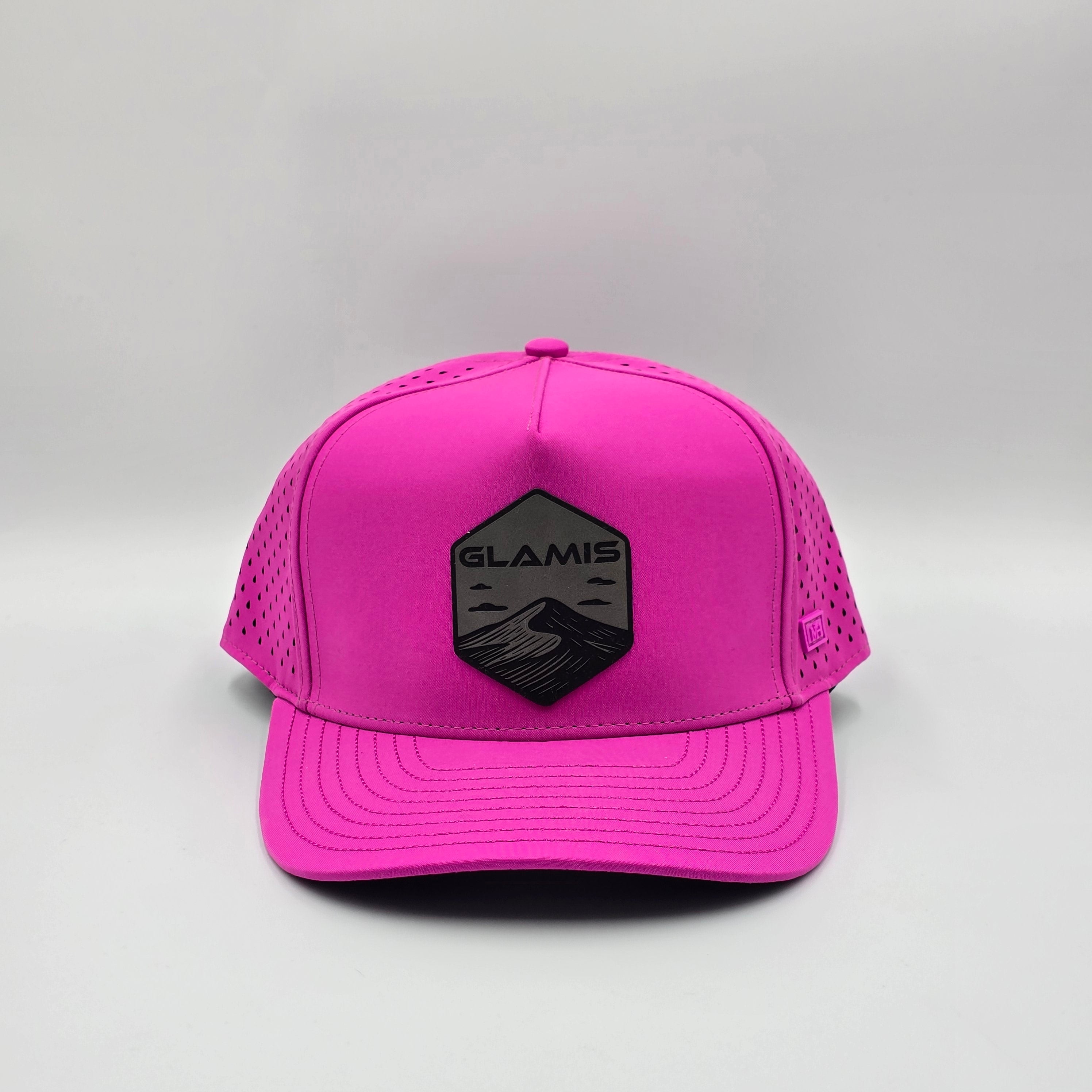 Paradise Pink 5 Panel Glamis Hex Charcoal