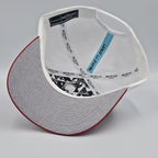 Navy blue and red cap with white mesh back on a gray background variant-classic-57cm-to-59cm-seventy-six