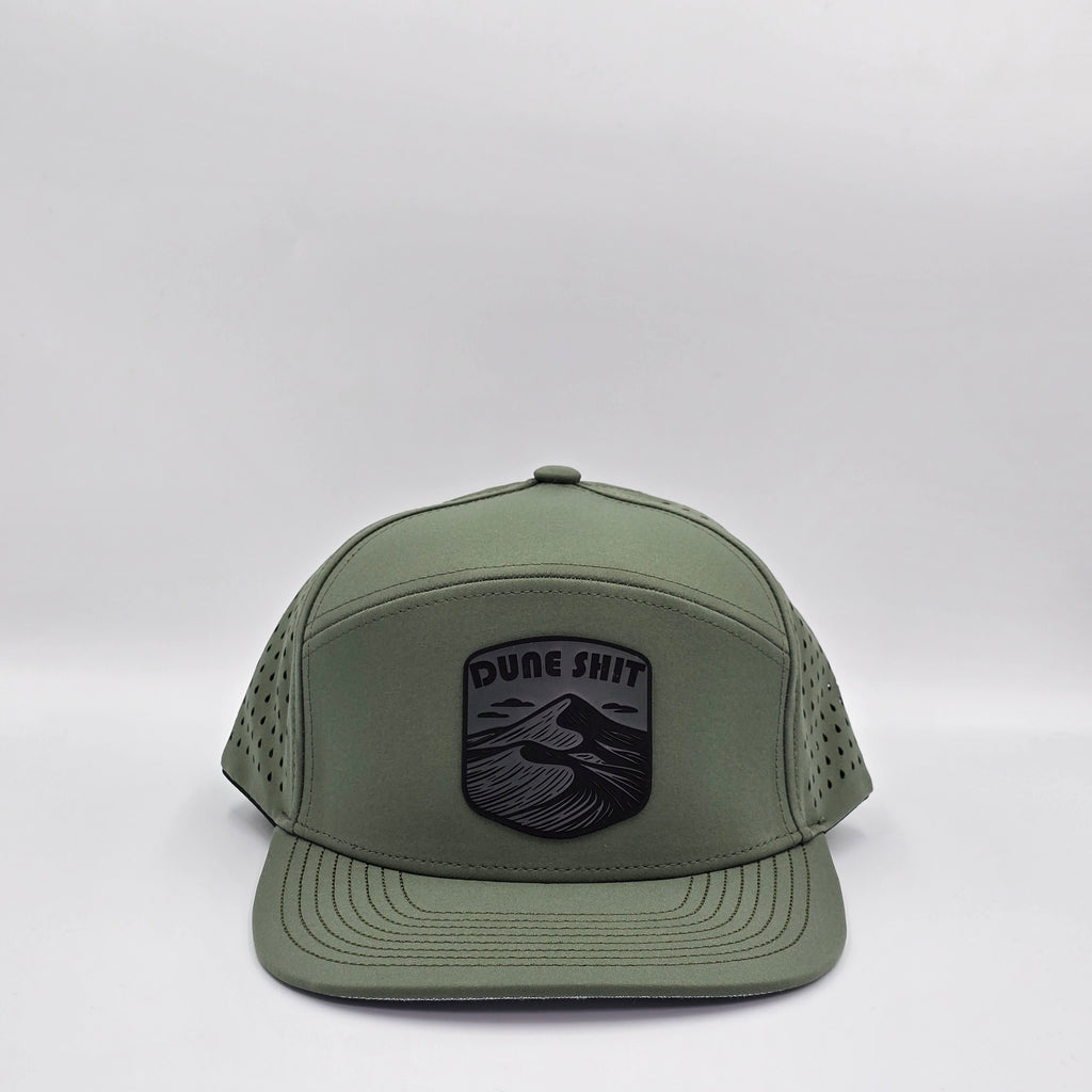 Stratos Green 6 Panel Dune Sh*t Badge